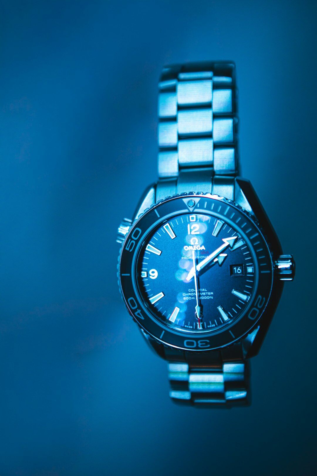 luxury watch collection display