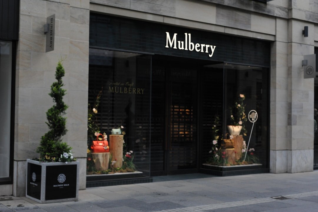 luxury store window display