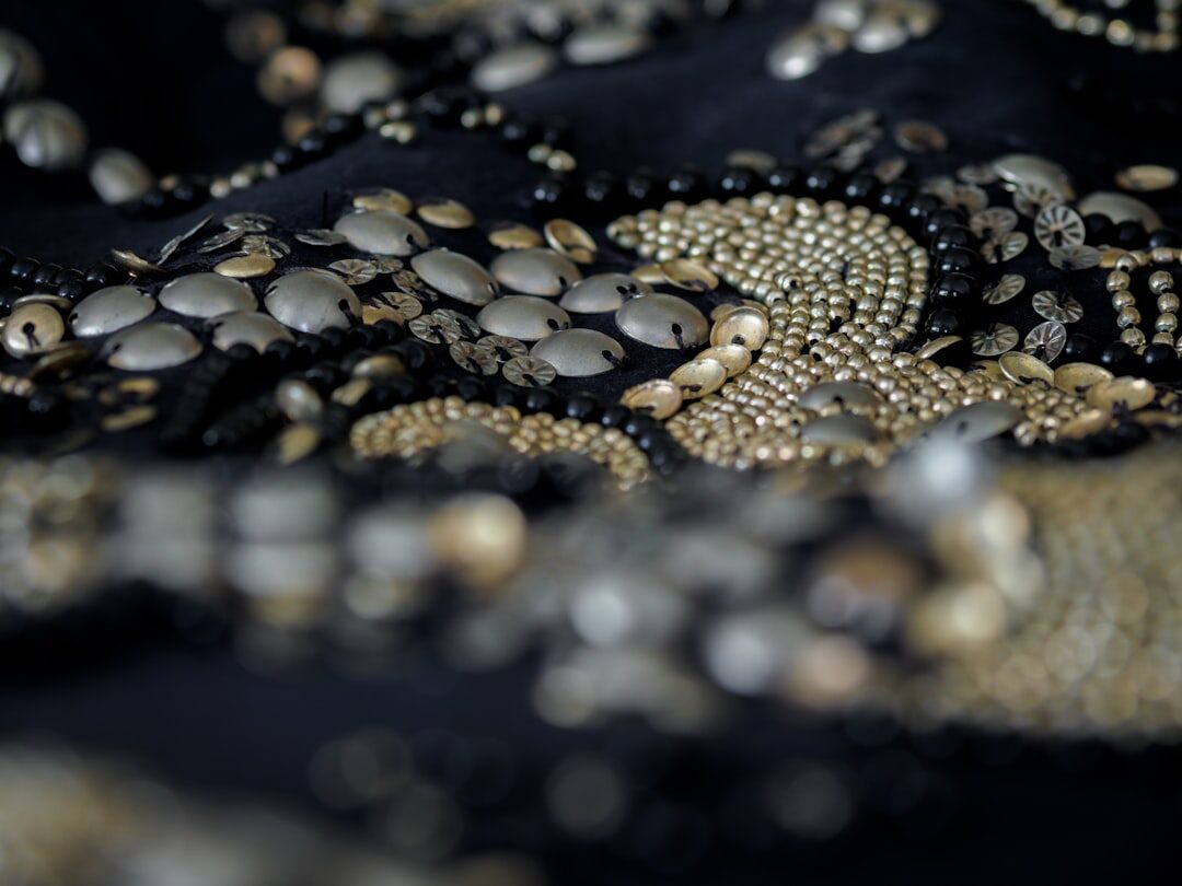 luxury fabric close up
